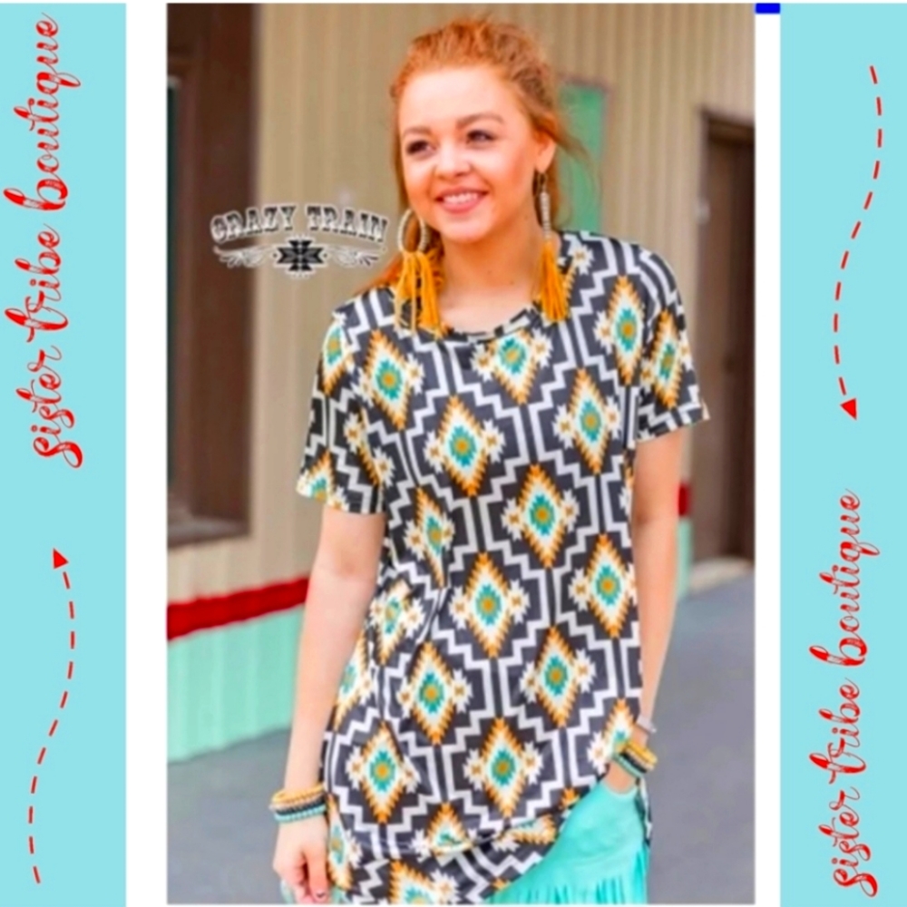 Aztec knot top